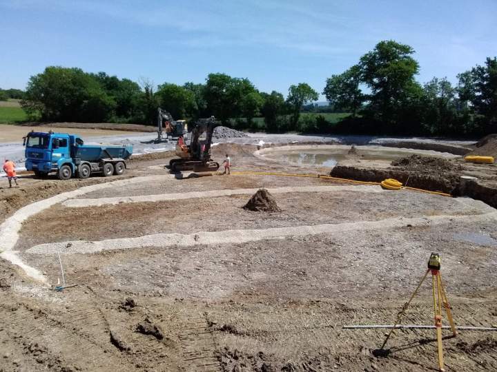 Terrassement terrain Attignat