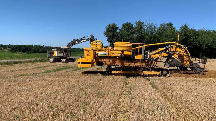 Travaux de drainage Attignat