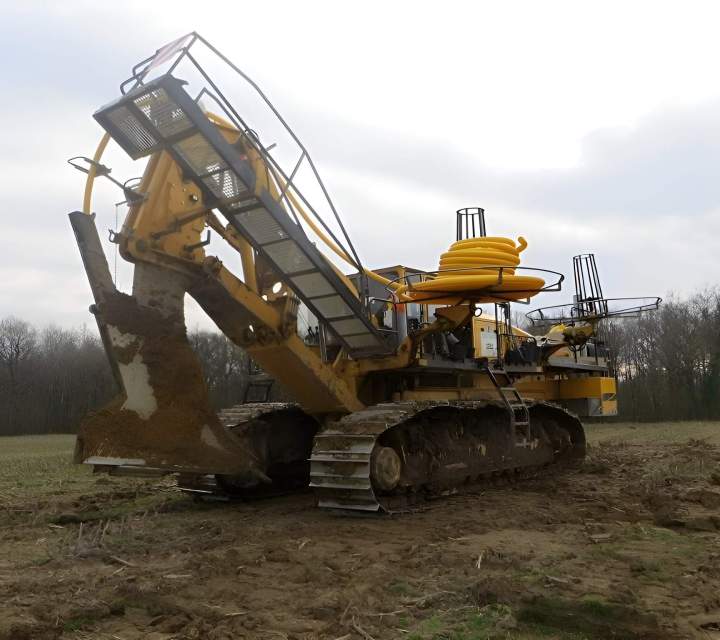 Drainage terrain Attignat